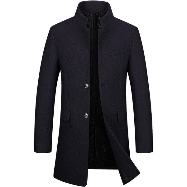 Advbridge Men Coat Winter,Mens Peacoat,Mens Cashmere,Men Wool Coat,Woo