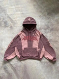 Advbridge 90s Streetwear American Street Y2k Patchwork Hoodie Men's Casual Long Sleeve Drawstring Hooded Sweatshirt Oversize Unisex Sport Pullover Tops