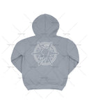 Advbridge Trendy Brand Harajuku Streetwear American Retro Pattern Printed Oversized Sweatshirt Men Gothic Punk Fashion Casual Loose Hoodie