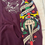 Advbridge 90s Streetwear Woman Hoodie Print Goth Vintage Hoodies Y2K Grunge Graphic Long Sleeve Hooded Sweatshirt Harajuku Japanese Aesthetic Women