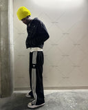 Advbridge Trendy Brand American Retro Classic Striped Loose Sweatpants Hip-hop Streetwear Y2K Harajuku High-waisted Wide-leg Casual Pants