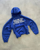 Advbridge American fashion trend letter pattern printed oversized hoodie men's Y2K street hip-hop Harajuku loose versatile pullover
