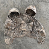 Advbridge 90s Streetwear Y2K Retro Hoodie Men Printed Camouflage Pattern Pullover Sweatshirts High Street Hip Hop Streetwear Oversized Unisex Camo Hoodie