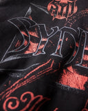 Advbridge European and American Gothic Dark Style Hoodie Hip-Hop Punk Retro Skull Print Pullover Street Trend Casual Oversized Sweatshirt