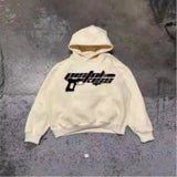 Advbridge y2k long sleeved pullover hoodie sweatshirt jacket personalized printed pattern streetwear school outfit hip-hop punk winter new