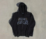 Advbridge y2k long sleeved pullover hoodie sweatshirt jacket personalized printed pattern streetwear school outfit hip-hop punk winter new