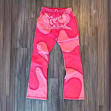 Advbridge boy outfits American Street Hip Hop Patchwork Hoodie Y2K Personality Gothic Harajuku Sweatshirt Loose Sweatshirt