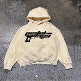 Advbridge y2k long sleeved pullover hoodie sweatshirt jacket personalized printed pattern streetwear school outfit hip-hop punk winter new