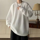 Advbridge Sweater men autumn winter high-grade sense of plankton handsome round neck sweater lazy style American fashion brand loose casua