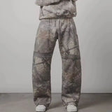 Advbridge American style Harajuku camouflage floor pants Fashionable camouflage print pattern Gothic hip hop oversized Y2K retro men pants