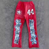 Advbridge 2024 Y2k Long sleeved Foam Printed Pullover Hoodie, Sweatshirt and Pants Two Piece Streetwear Trendy Wear Dark Vintage Casual We