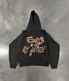 Advbridge Y2K Harajuku Retro Oversized Sweatshirt Gothic Punk Style Graphic Hoodie Street Hip-hop Trendy Casual Loose Letter Pullover New
