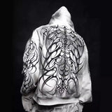 Advbridge Y2k Pullover Long Sleeved Striped Printed Hoodie Hoodie Sweatshirt Street Vintage Oversize Trendy Winter Outfit High Street 2024