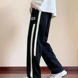 Advbridge Casual Pants Men's Loose Straight Thickened Sweatpants for Teenagers and Middle School Students Mopping Pants for Older Children Sports Pants
