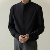 Advbridge Men's Shirts, Cotton Towns, Long Sleeved Slim Fit, Casual Buttons-down Social Shirt, 2024 New Fashion