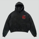 Advbridge 90s Streetwear Autumn And Winter American Retro Letter Printing Harajuku Street Loose Hooded Female Y2K Punk Wind Loose Sweatshirt Men Shirt