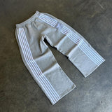 Advbridge Trendy Brand American Retro Classic Striped Loose Sweatpants Hip-hop Streetwear Y2K Harajuku High-waisted Wide-leg Casual Pants