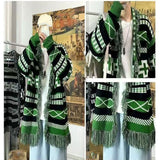 Advbridge Ethnic Style Knitted Cardigan Men Loose Lazy Tassel Sweater Shawl Autumn Winter Hip Hop Couple Knitting Top Coat Streetwear