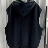 Advbridge Hong Kong-style hooding vest men's Outlook cool trend zipper put on this cool sleepy Nashie
