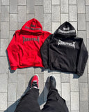 Advbridge y2k Wome clothing hoodies Printed Pattern Pullover Sweatshirt streetwear Oversized  Punk Vintage kpop dark long-sleeved tops hot