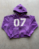 Advbridge European and American Street Fashion Brand Clothing Hip-hop Punk Letter Print Zipper Hoodie Men Y2K Casual Oversized Sweatshirt