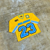 Advbridge 2024 New Men's Loose V-neck Sports T-shirt Y2K Hip Hop Street Print Short Sleeve Men
