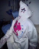 Advbridge y2k Woman hoodies halloween Pullover Sweatshirts Anime Full zip-up Streewear Oversized hoodie kpop goth long sleeves tops traf