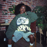 Advbridge Y2k Pullover Print Pattern Long Sleeved Hoodie Hoodie Clothing Vintage Street Rap Trend Wear High Street Dark 2024 Winter Tops