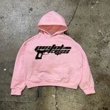 Advbridge y2k long sleeved pullover hoodie sweatshirt jacket personalized printed pattern streetwear school outfit hip-hop punk winter new