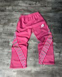 Advbridge 2024 European and American Trendy Brand Wide-leg Pants Y2K Harajuku Retro Classic Striped Sweatpants Hip-hop Street Loose Casual