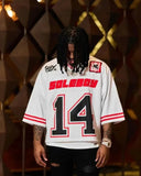 Advbridge 2024 New Men's Loose V-neck Sports T-shirt Y2K Hip Hop Street Print Short Sleeve Men