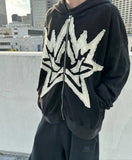 Advbridge Y2K Women's Men's Hoodies Clothing Long Sleeve Pullover Sweatshirt Streewear Oversize hi-pop tops Hooded Shirt kpop patchwork