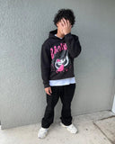 Advbridge Y2K Women's Men's Hoodies Clothing Long Sleeve Pullover Sweatshirt Streewear Oversize Halloween tops Hooded Shirt kpop gothic