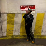 Advbridge 2024 Y2k Long Sleeved Zippered Printed Pullover Hoodie, Hoodie And Pants Two-Piece Streetwear Trendy Outfit, Dark Vintage Outfit