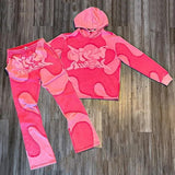 Advbridge boy outfits American Street Hip Hop Patchwork Hoodie Y2K Personality Gothic Harajuku Sweatshirt Loose Sweatshirt