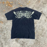 Advbridge European and American Trendy Brand Fashion V-neck Short-sleeved Tops Women Y2k Harajuku Alphanumeric Print Oversized T-shirt Men 1017