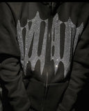 Advbridge y2k Woman hoodies halloween Pullover Sweatshirts Anime hot stamping Streewear Oversized hoodie kpop goth long sleeves tops traf