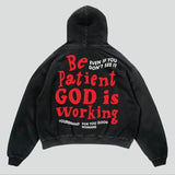 Advbridge 90s Streetwear Autumn And Winter American Retro Letter Printing Harajuku Street Loose Hooded Female Y2K Punk Wind Loose Sweatshirt Men Shirt