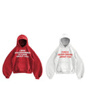Advbridge Trendy Brand Classic Retro Letter Print Hoodie Harajuku Punk Style Oversized Sweatshirt Men Y2K Hip-hop Loose Casual Streetwear