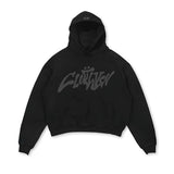 Advbridge European and American Trendy High Street Retro Oversized Sweatshirt Gothic Punk Style Graphic Hoodie Hip-hop Casual Pullover Men