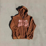 Advbridge y2k long sleeved pullover hoodie sweatshirt jacket personalized printed pattern streetwear school outfit hip-hop punk winter new