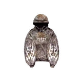 Advbridge Camouflage Hooded Coat Sweater Loose New Printed Men's and Women's Pullover Street Fashion Y2K Retro