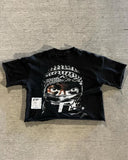 Advbridge 2024 Summer Fashion Trend New T-shirt Anime Printed Tops Women Y2k Harajuku Retro Casual Versatile Oversized Short-sleeved Men