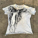 Advbridge Y2K T Shirt Men New Sports Shirt Male Gothic Oversize Camouflage Leaf pattern Long Sleeves T Shirt Hip Hop Sweatshirt Streetwear