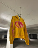 Advbridge American Retro Letter Print Oversized Sweatshirt Y2K Harajuku Street Trend Zipper Hoodie Men Hip-hop Casual Loose Jacket Couple