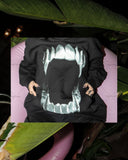 Advbridge European and American Punk Goth Pattern Printed Hoodie Y2K Harajuku Retro Streetwear Men's Hip-hop Trend Casual Loose Pullover