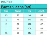 Advbridge  -  Fall/Winter New Y2K Style Black and Blue Baggy Jeans For Women Fashion Denim Wide Leg Pants Casual Female Clothing XS-XL