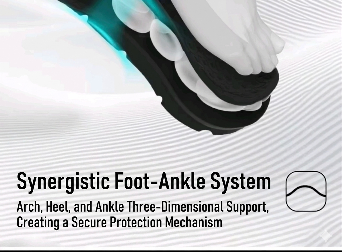 [True Arch Support] Negative Heel Functional Slippers | Non-Slip & Cushioning · Posture Correcting All-Season Women's Shoes