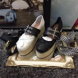 Advbridge Girl's Bowtie Rope Braided Platform Silk Ballet Flats Shoes Woman Double Buckle Graid Riband Bandage Round Toe Fishman Shoes