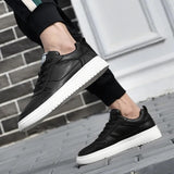 Advbridge Fashion Sneakers Genuine Leather Shoes Men Sneakers Fashion Brand Young Men Casual Shoes Flat Cool Male White Shoes